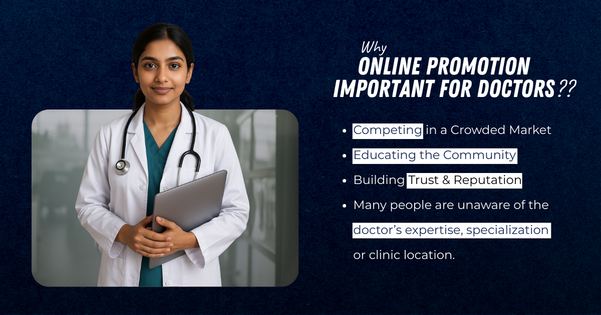 Online promotion for doctors