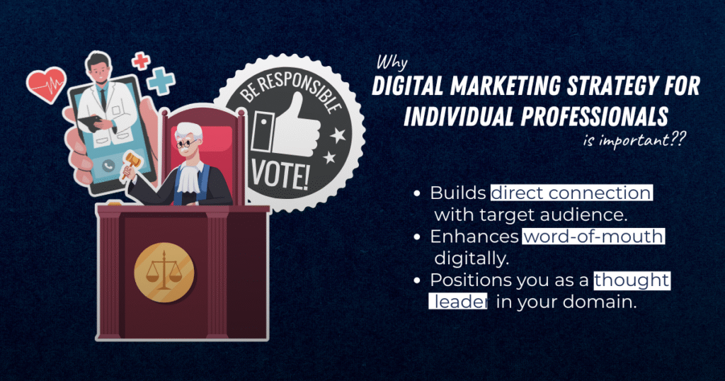 Why Digital Marketing Strategy For Individual professionals is important?
